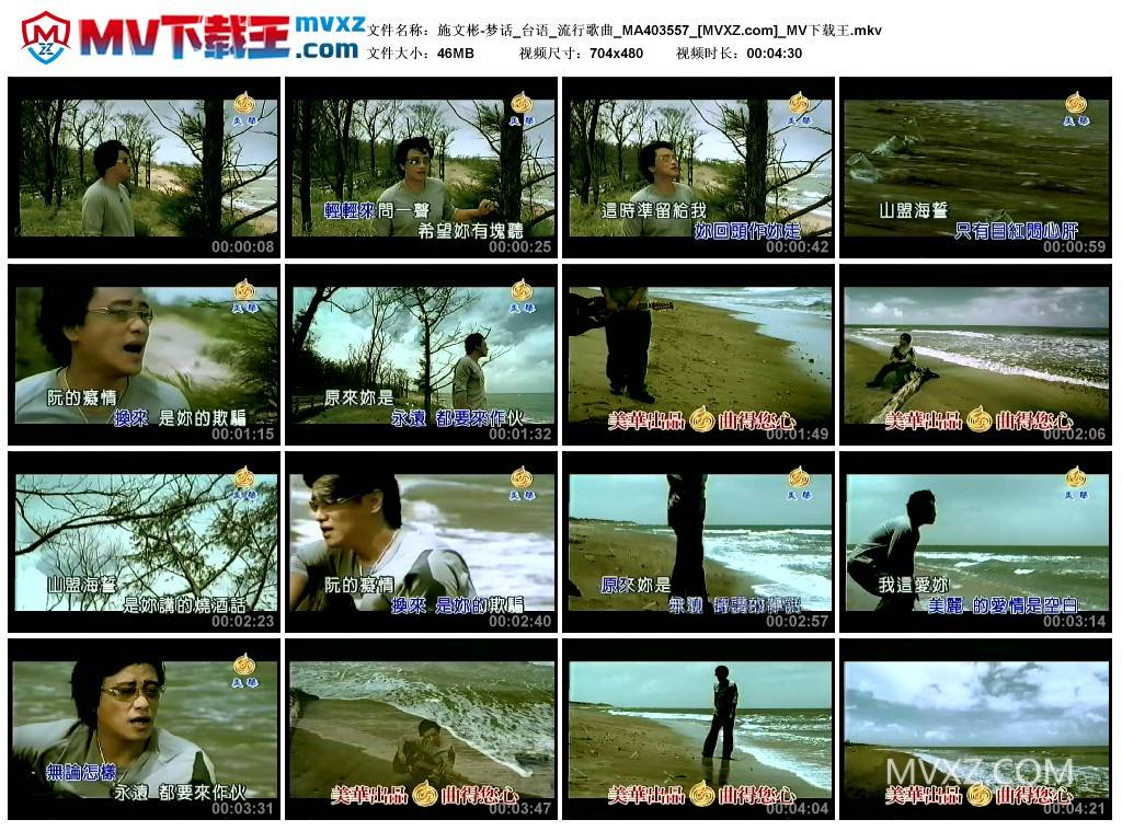 施文彬-梦话_台语_流行歌曲_MA403557